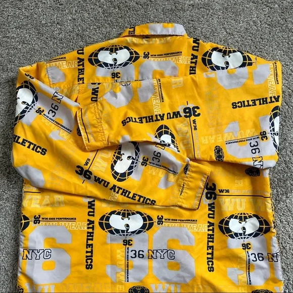 Wu-Wear Shirt Size XL Wu-Tang Button Up Rare 90's Vintage Raekwon